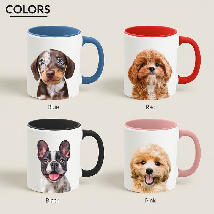 Custom Cat Dog Pet Mug From Photo