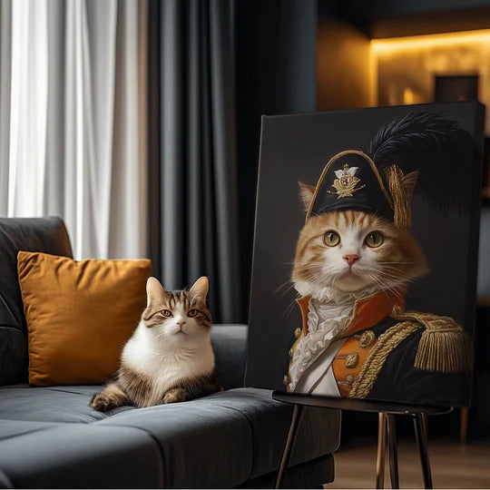 Royal: Custom Pet Portrait Canvas