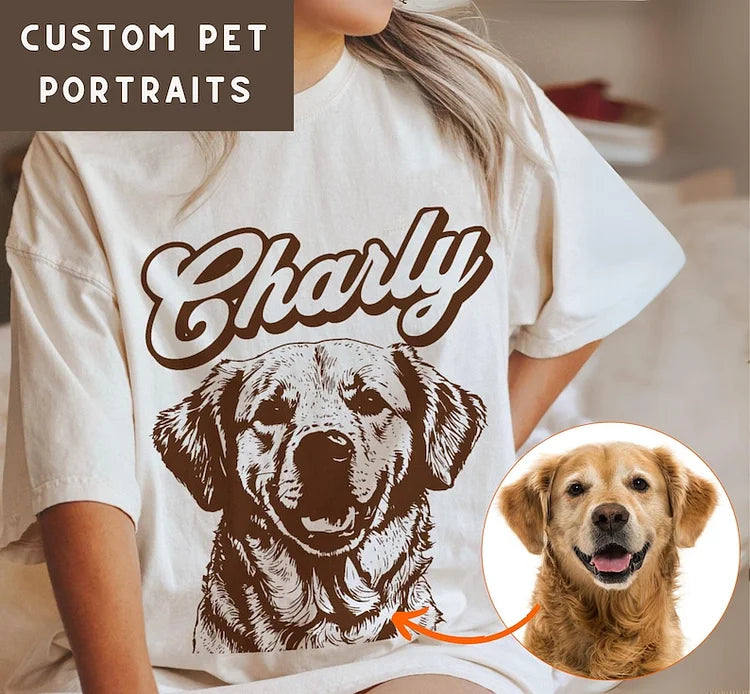 Custom Pet Hoodie Sweatshirt From Photo