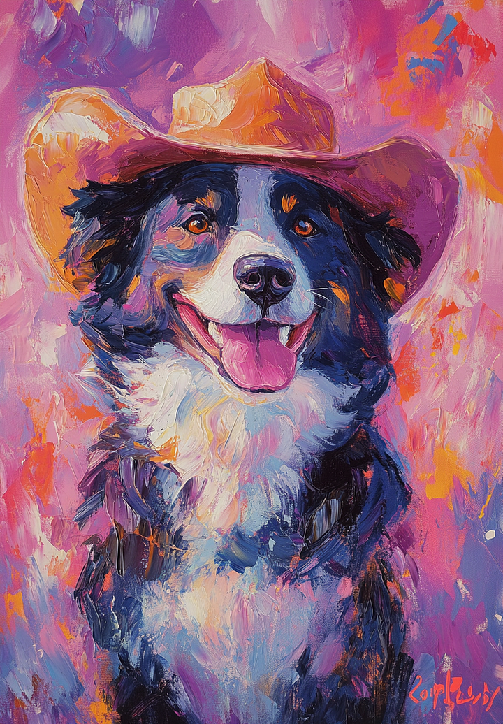 CowBoy Pet Canvas