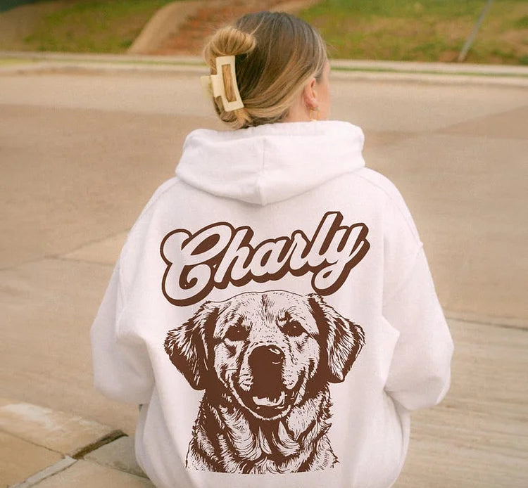 Custom Pet Hoodie Sweatshirt From Photo