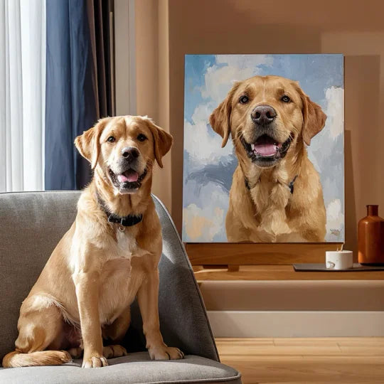 Canvas Collection: Custom Pet Portrait