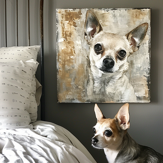 Canvas Collection: Custom Pet Portrait