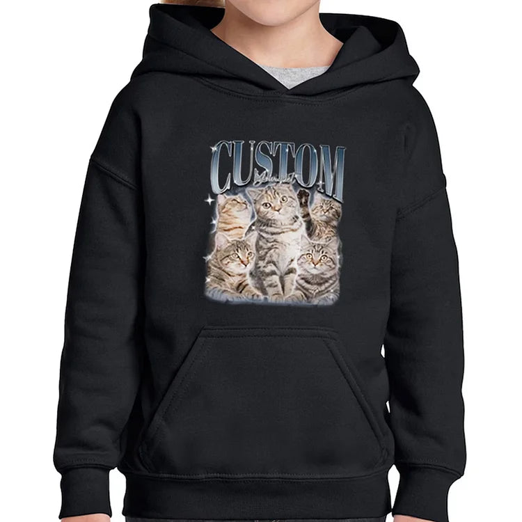 Custom Printing Vintage Hip Hop Vintage Pet Sweatshirt