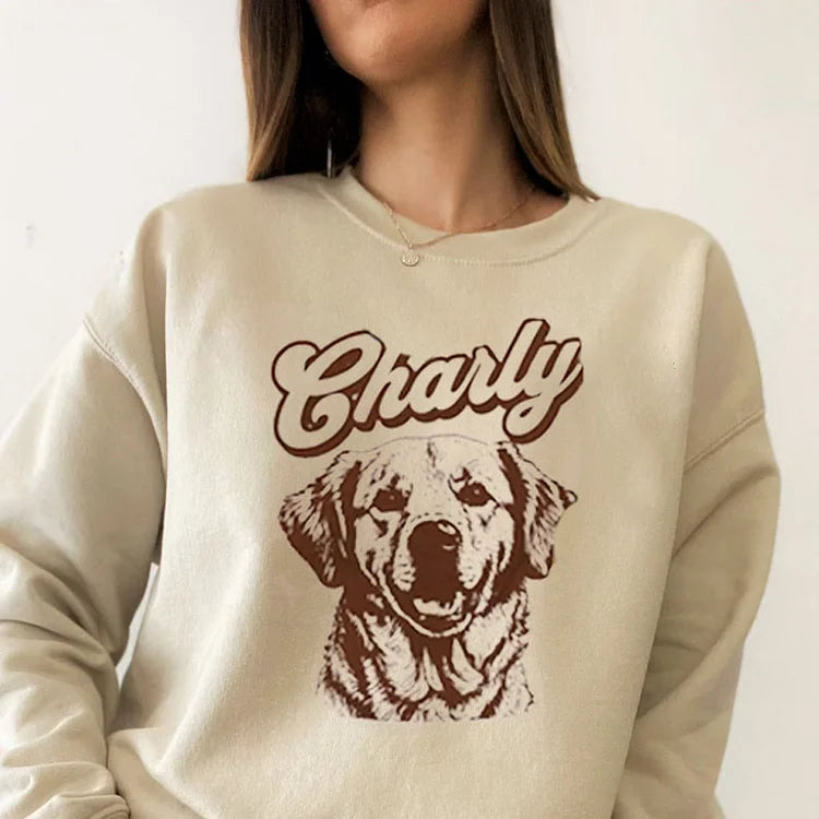 Custom Pet Hoodie Sweatshirt From Photo