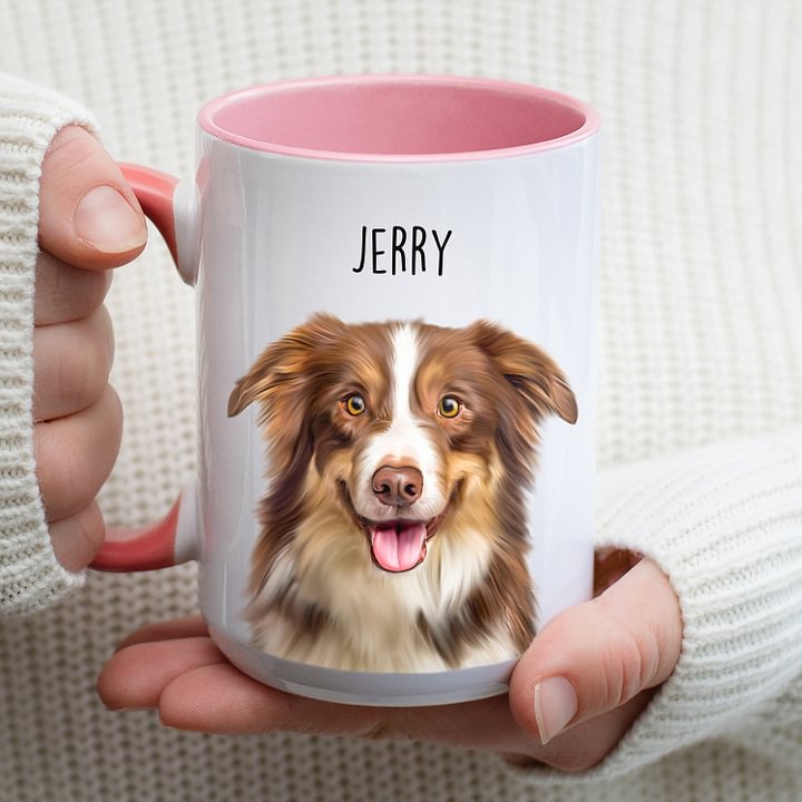 Custom Cat Dog Pet Mug From Photo