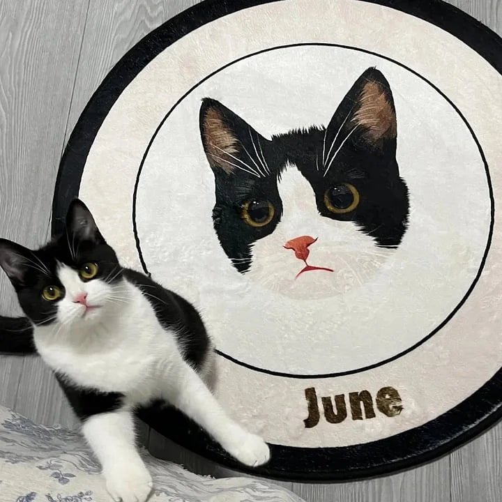 Personalized Cartoon Pet Rug