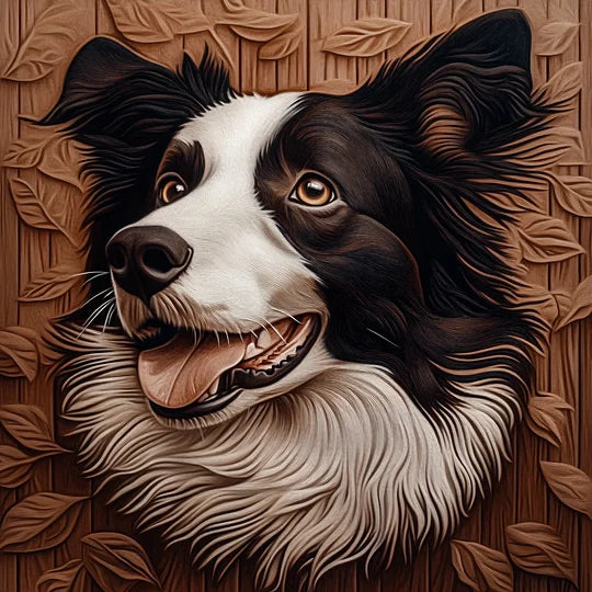 Wooden Style Pet Canvas