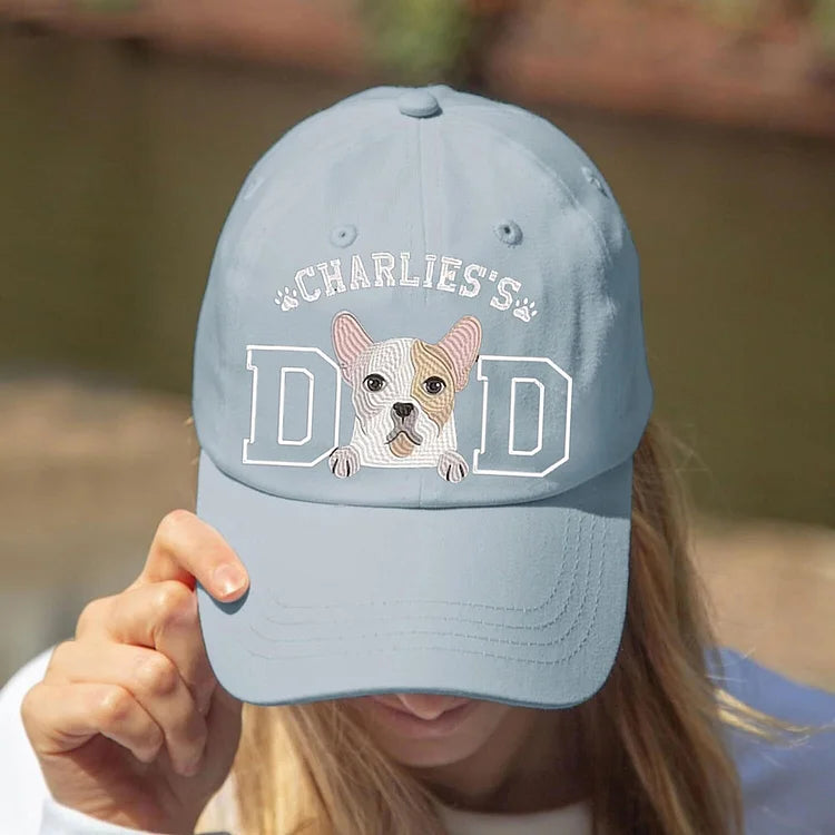 Custom Embroidered Pet Portrait Baseball Cap