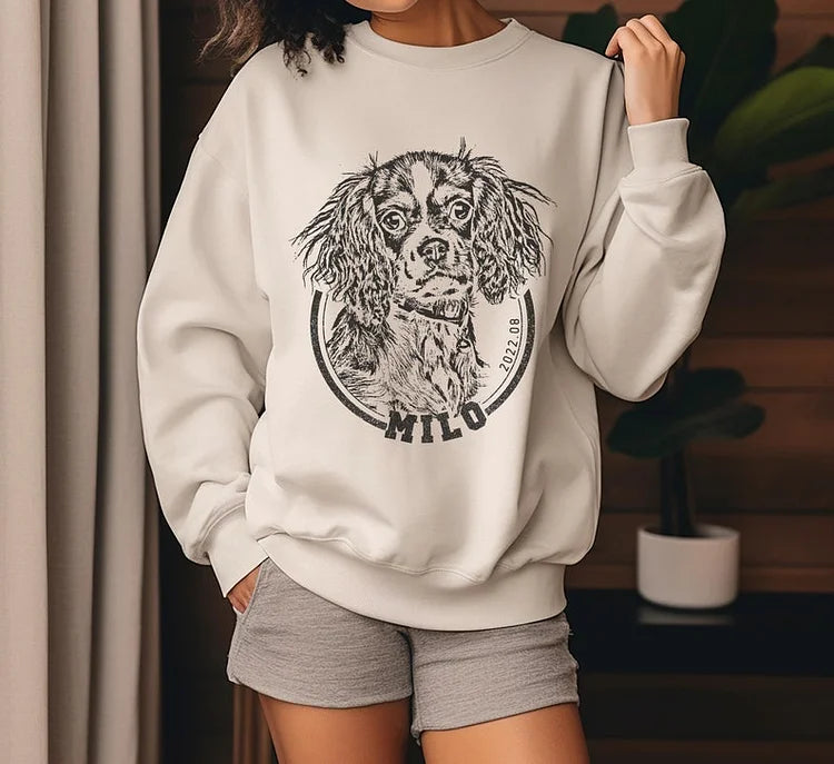 Custom Pet Sweatshirt From Photo