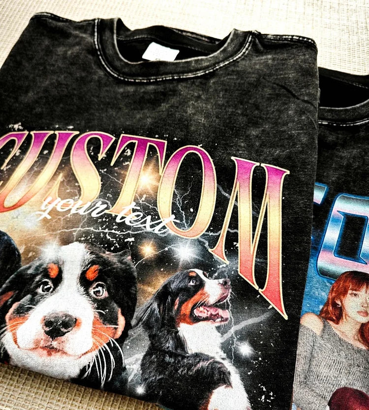 Pet Custom Vintage Unisex T-Shirt