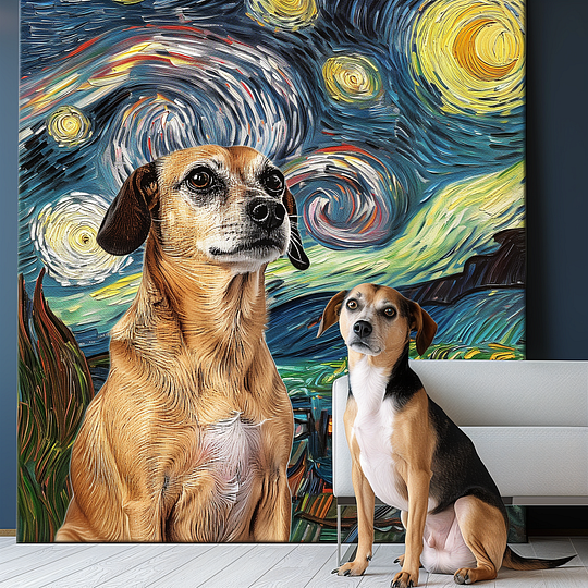 VG-Starry Night Canvas