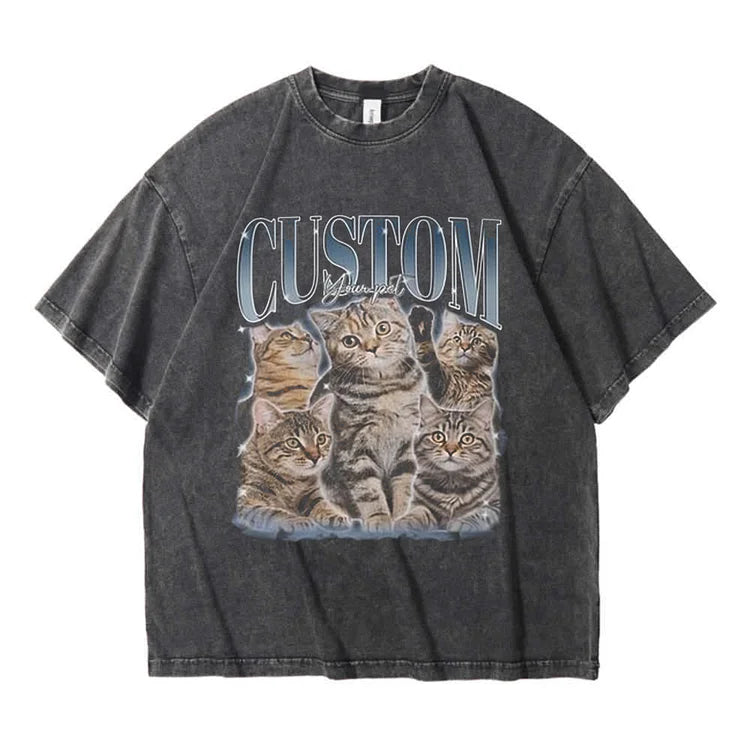 Custom Printing Vintage Hip Hop Vintage Pet Sweatshirt