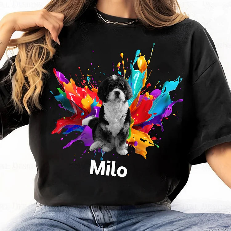 Custom Your Pet Photo Print Hip Hop Rap Legend T-shirt Sweatshirt Hoodie