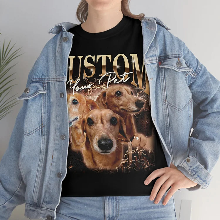 Custom Printing Vintage Hip Hop Vintage Pet Sweatshirt