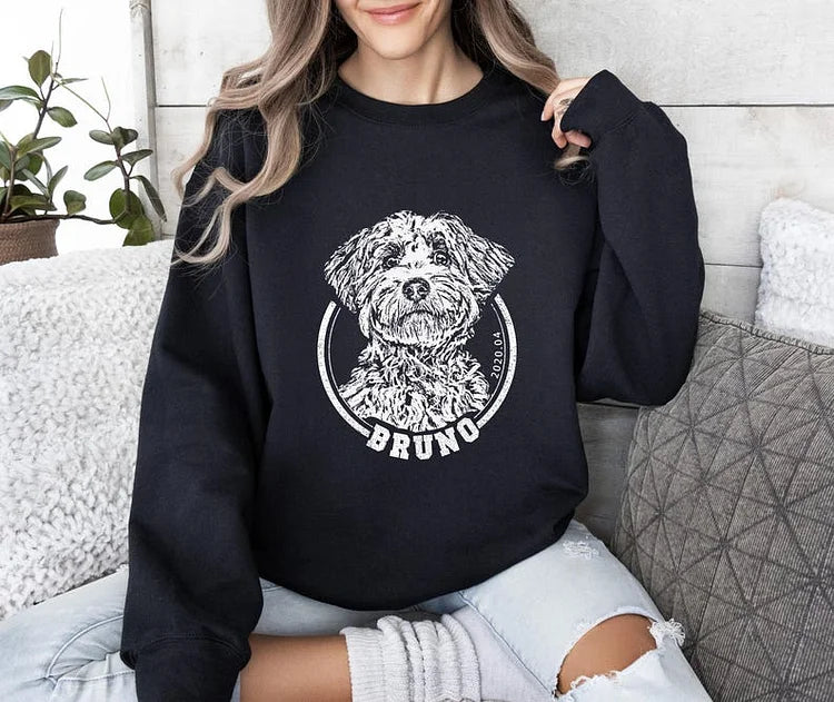 Custom Pet Sweatshirt From Photo