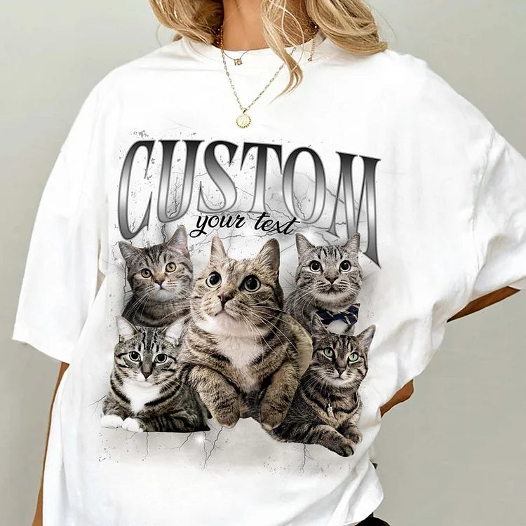 Pet Custom Vintage Unisex T-Shirt