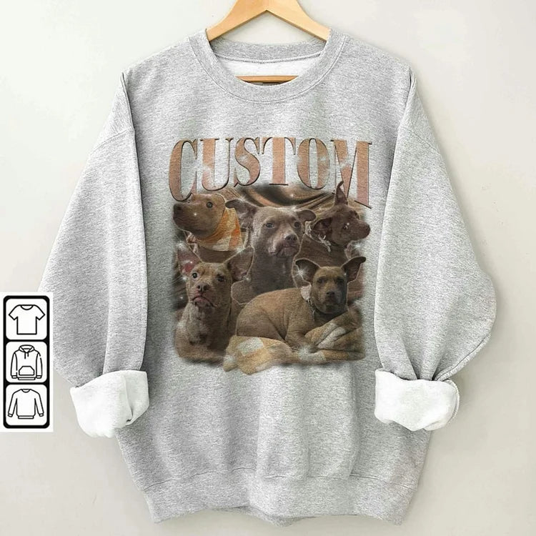 Custom Dog Cat 90s Bootleg Shirt