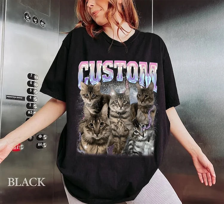 Customized Dog Bootleg Shirt Cat Shirt