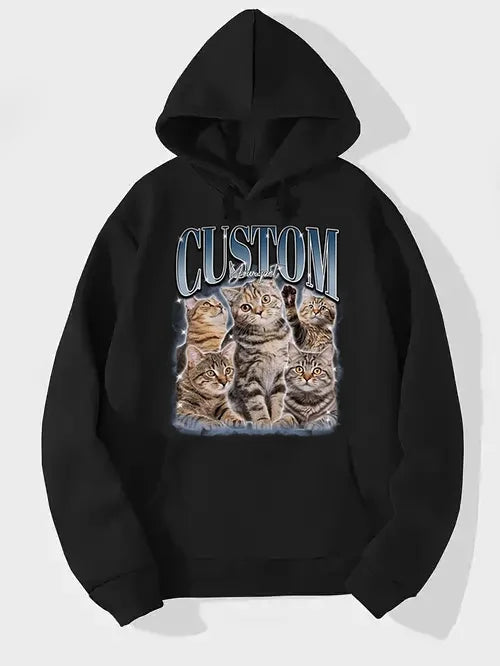 Custom Printing Vintage Hip Hop Vintage Pet Sweatshirt