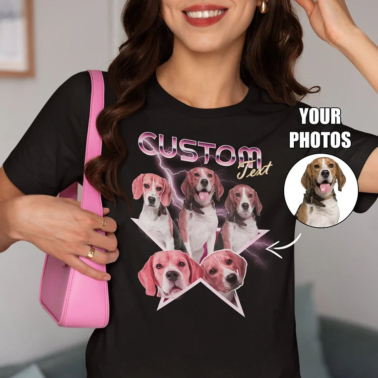 Retro Custom Pet Shirt for Dog & Cat Lovers