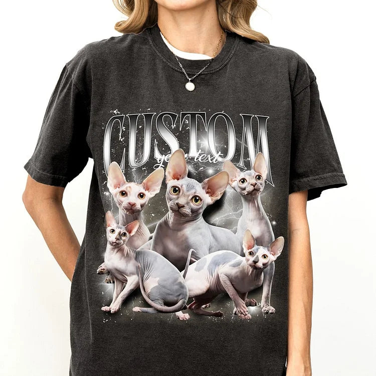 Pet Custom Vintage Unisex T-Shirt