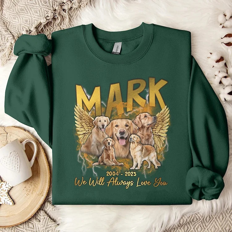 Personalized Dog Pet Memorial Shirt