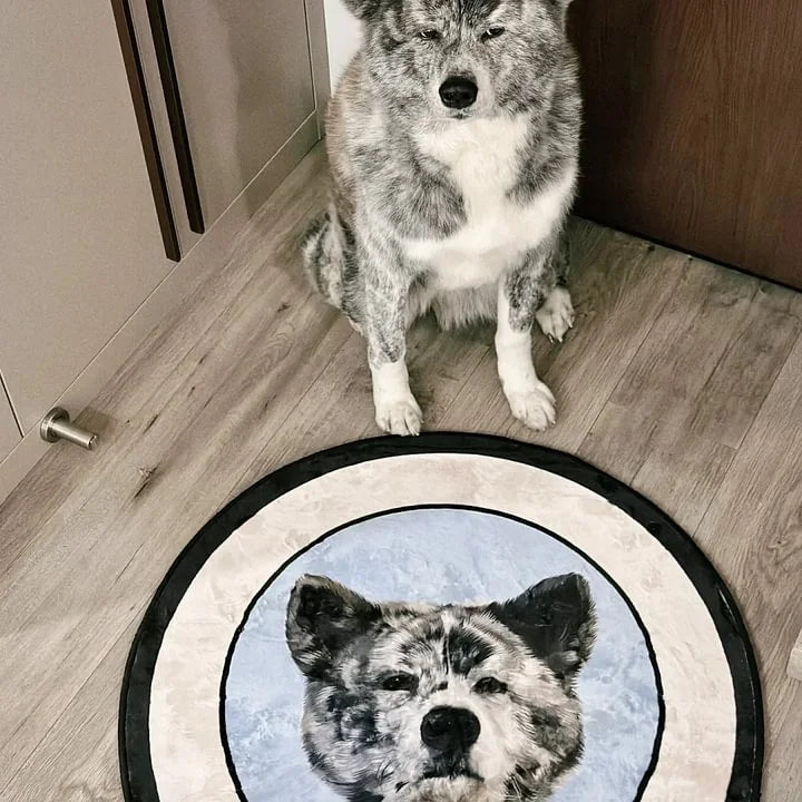 Personalized Cartoon Pet Rug