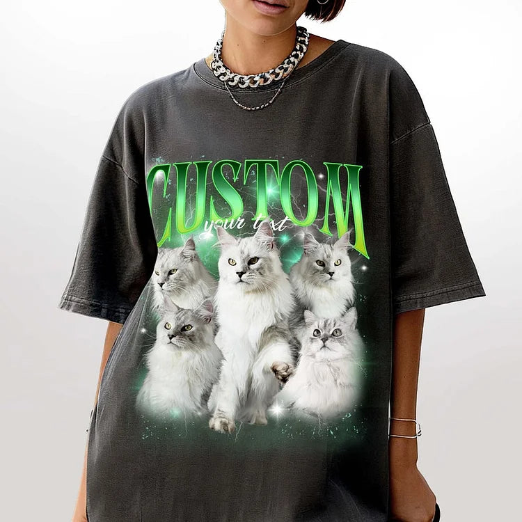 Pet Custom Vintage Unisex T-Shirt