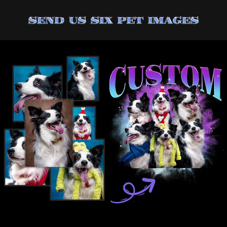 Custom Pet Photo Vintage Shirts